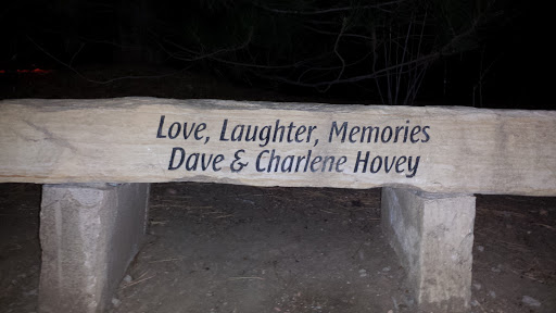 Hovey Memorial Bench at Hudson Gardens