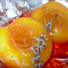 Nectarines, Honey and Vanilla Baked in Parcels - France