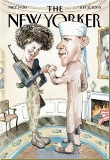 obama new yorker cover