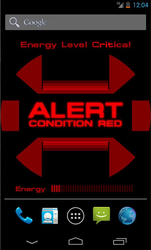 Android application ST: Red Alert Wallpaper screenshort