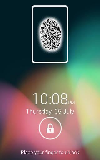 Fingerprint Screen Lock Prank