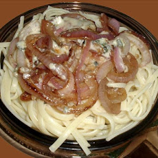 Pasta with Gorgonzola and Sweet Onion