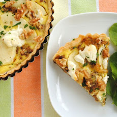 Caramelized Fennel & Apple Tart