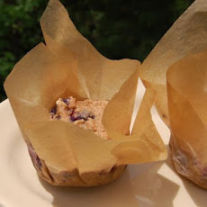 Whole Wheat Blueberry Muffins