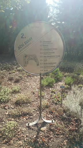 Mendelu Arboretum Jižní Svahy 