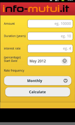 Mortgage Plan calculator