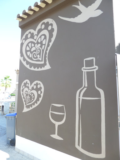 Love & Wine Mural