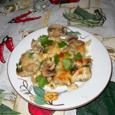 Mushroom Gratin