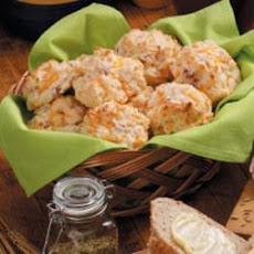 Ham Cheddar Biscuits