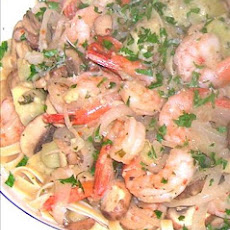 Low Fat Zesty Shrimp and Pasta
