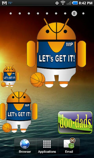 Droid Basketball doo-dad