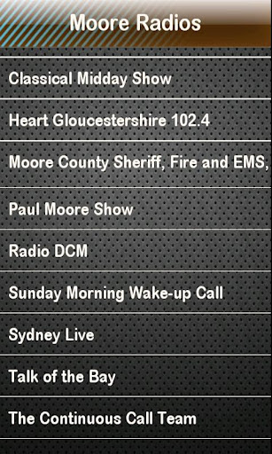 Moore Radio Moore Radios