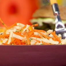 Jicama, Carrot Orange-Chipotle Slaw