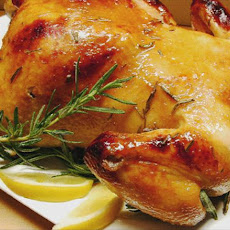 Roast Chicken With a Honey-Lemon Baste