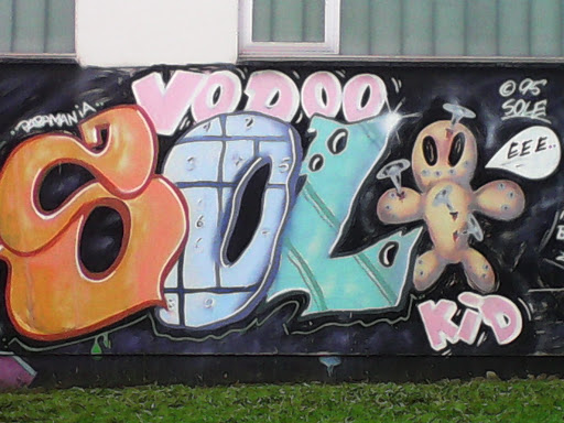 Vodoo Kid Mural