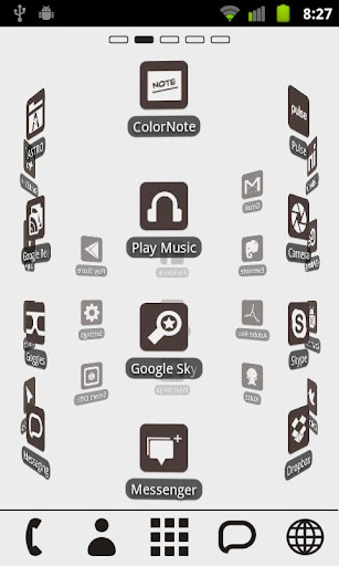 Clean Theme Go Launcher EX