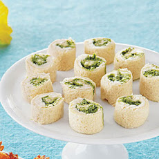 Creamy Pesto Pinwheels