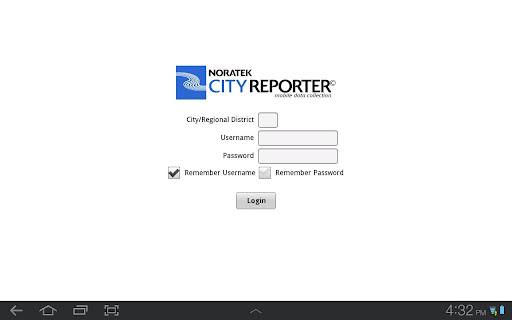 CityReporter Tablet