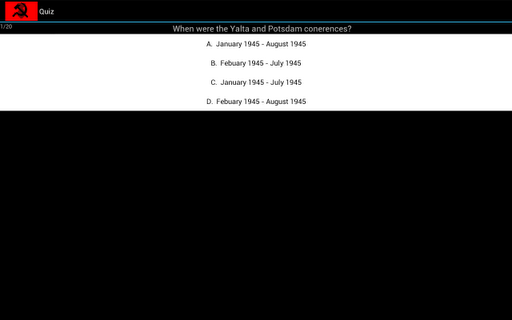 Cold War Quiz