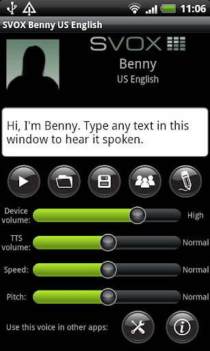 SVOX US English Benny Trial