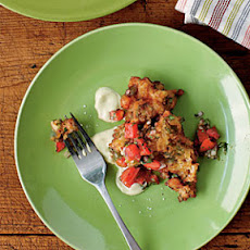 Okra-Shrimp Beignets