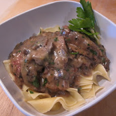 Beef & Portobello Mushroom Stroganoff