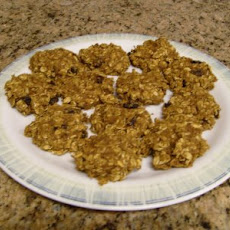 Low Fat Pumpkin Oatmeal Cookies