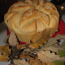 Serbian Christmas bread