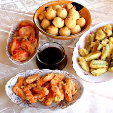 Cheese Croquets Fried in Tempura Batter