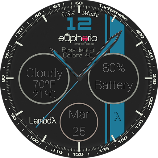 Lambdλ™ Euphoria-OS Watch Face