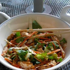 Grilled Chicken Satay Salad