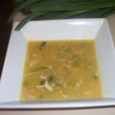Velvety Chicken Corn Soup