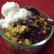 Easy Apple-Blueberry Crisp