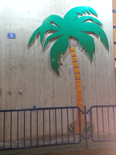 Palmen Fassade 