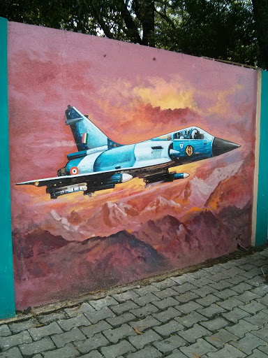 Dassault Mirage 2000 Jet Fighter Mural