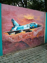 Dassault Mirage 2000 Jet Fighter Mural