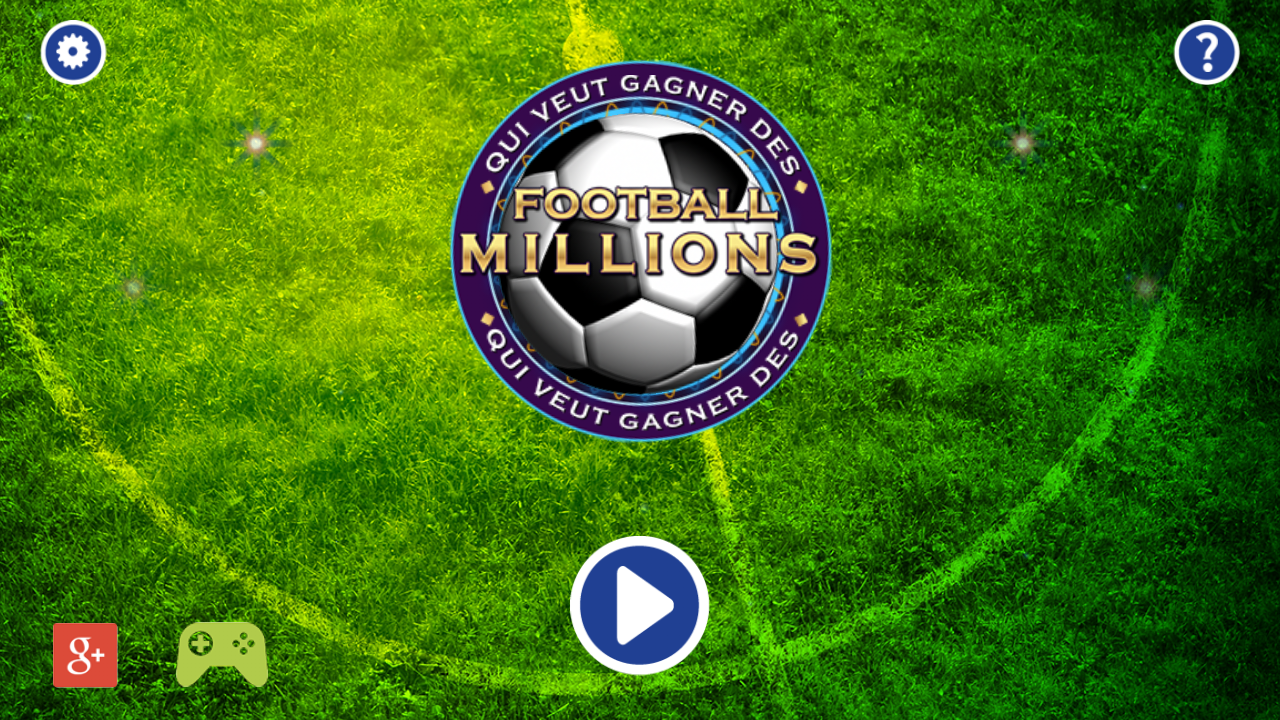 Android application Football Millions 2014 screenshort