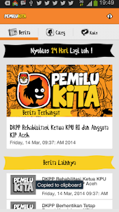 How to install Pemilu Kita lastet apk for laptop