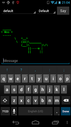 Cowsay for Android