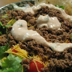 Southwestern Caesar Salad With Creamy Chipotle Dressing
