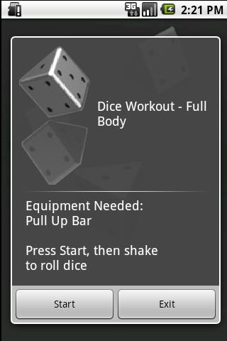 Dice Workout - Full Body