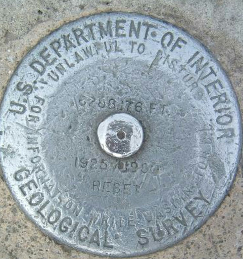 Mount Washington Survey Marker