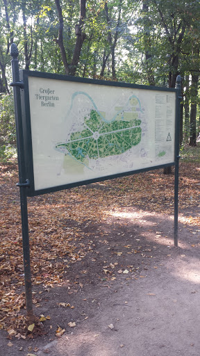 Infotafel Großer Tiergarten