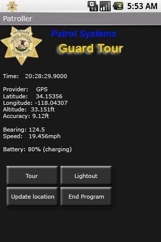 Guard Tour App