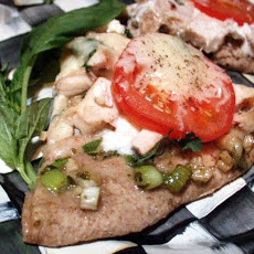 Zesty Chicken and Garlic White Pizza