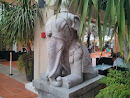 Elephant Guardian Statue at Albert Court