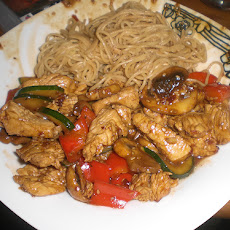Leftover Turkey-mushroom-noodle Casserole