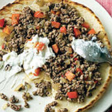 Spicy Beef Pitzas