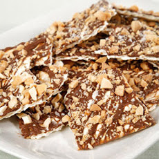 Nutty Chocolate Matzo Crunch