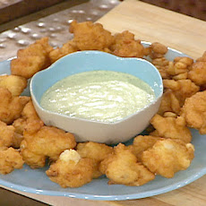 Caribbean Conch Fritters with Cilantro Tartar Sauce